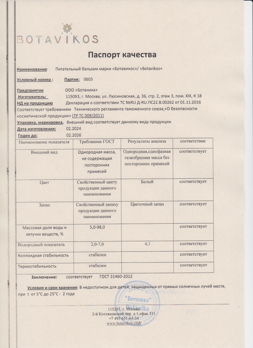 Паспорт №022024